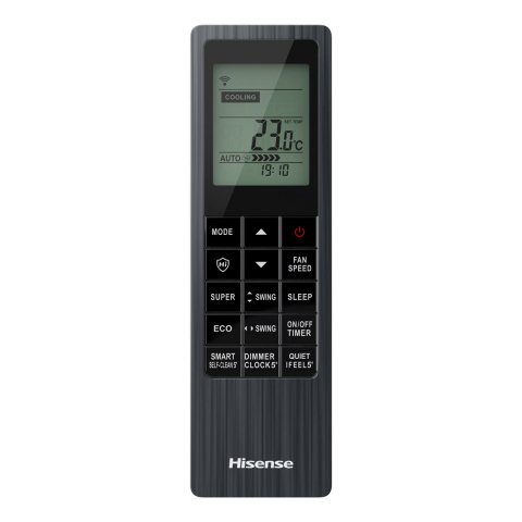 Кондиционер Hisense BLACK CRYSTAL Wi-Fi AS-13UW4RVETG01 настенный инвертор