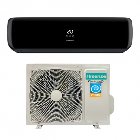 Кондиционер Hisense BLACK CRYSTAL Wi-Fi AS-13UW4RVETG01 настенный инвертор